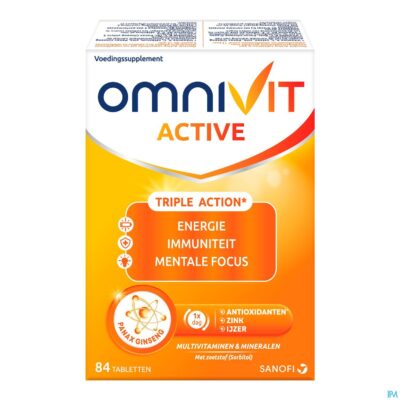 Omnivit active             comp  84