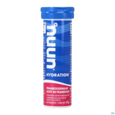 Nuun hydration framboossmaak bruistabl 10