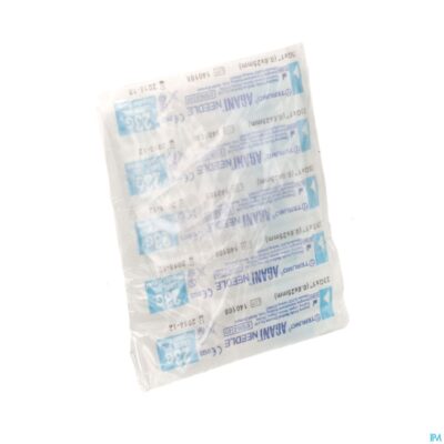 Terumo naald agani 23g 1 rb blauw 10