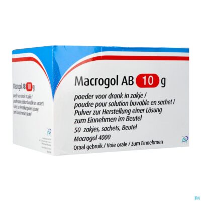 Macrogol ab 10g pdr voor drank zakje 50