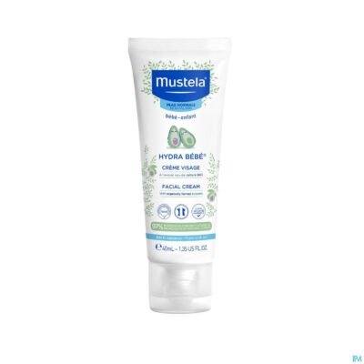 Mustela bb hydra gelaatscreme nf tube 40ml-7
