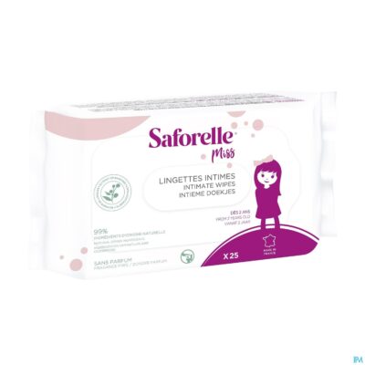 Saforelle miss doekjes composteerbaar 25