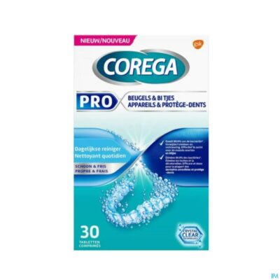 Corega beugels & bitjes tabl 30