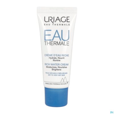 Uriage thermaal water creme rijk water 40ml-3
