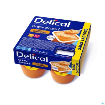 Delical creme dessert hp-hc z/lact.karam 4x125g nf