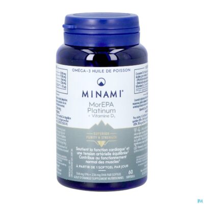 Minami morepa platinum + vit d3 caps 60-2