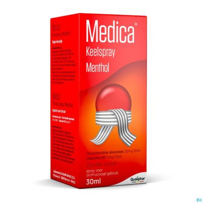 Medica keelspray menthol 30ml