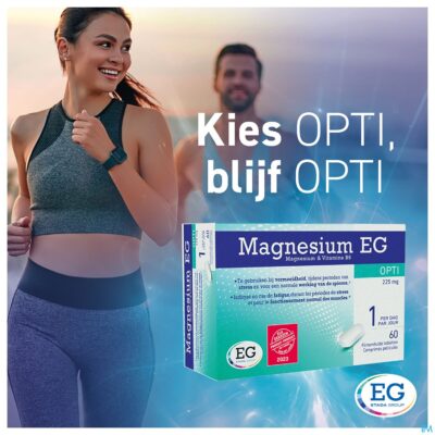 Magnesium eg opti 225mg tabl 60-6