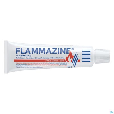 Flammazine 1% creme 1 x 50g-2