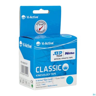 K-active tape blue 5,0cmx5m