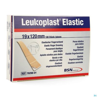 Leukoplast elastic vinger 1,9x12cm 100-2