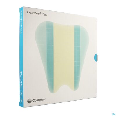 Comfeel plus sacrum verband hydrocol. 17x17cm 5