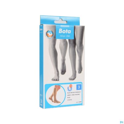 Bota relax 280 korte kous beige n3