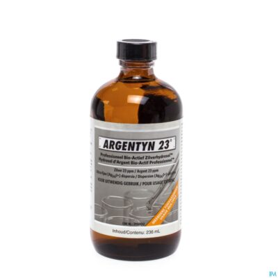 Argentyn 23 polyseal bio-act. zilverhydros 236ml