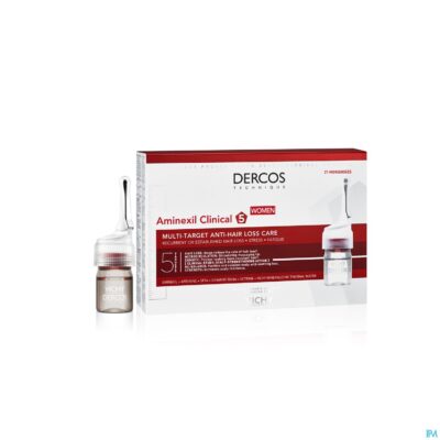 Vichy dercos aminexil clinical 5 women amp 21x6ml-5