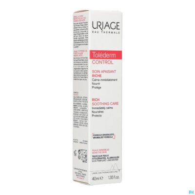 Uriage tolederm soin riche apaisant 40ml-2