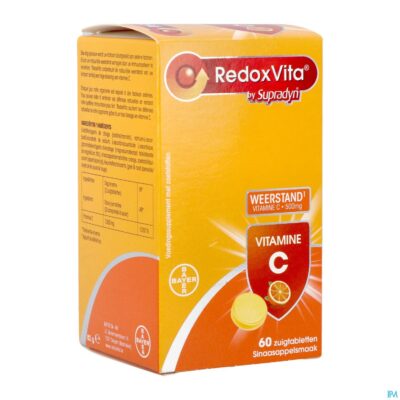Redoxvita 500mg sinaas zuigtabl 60
