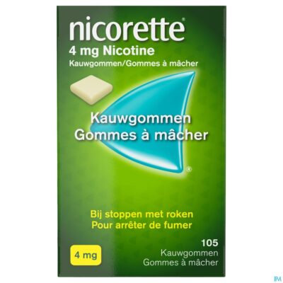 Nicorette kauwgom 105x4mg-2