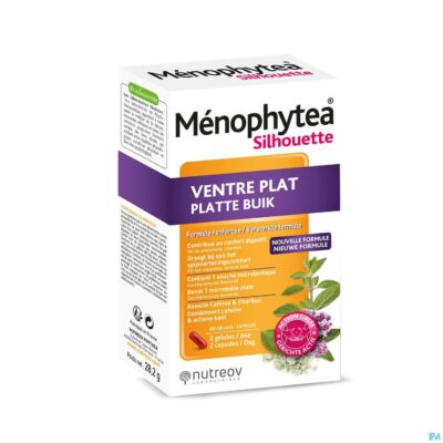 Menophytea silhouette ventre plat boite comp 60