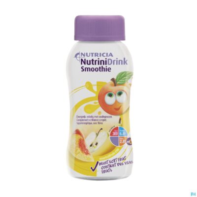 Nutrinidrink smoothie zomerfruit fl 200ml