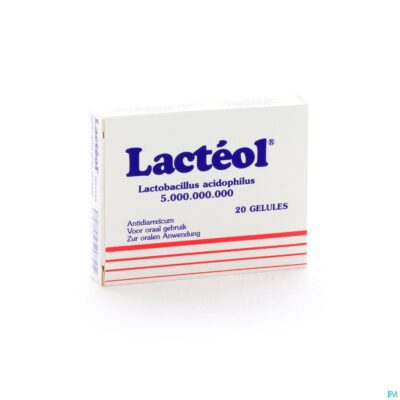 Lacteol 170mg caps 20-3