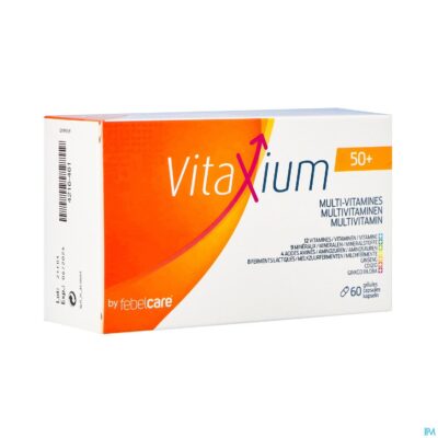 Vitaxium 50+ multi vitaminen caps 60