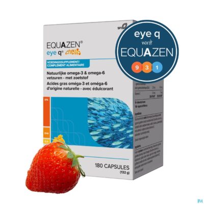 Equazen omega 3/6 chews pot caps 180-4