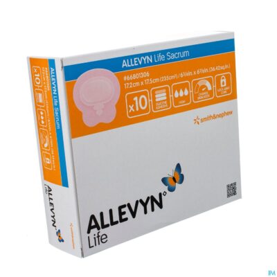 Allevyn life sacrum verb 17,2x17,5cm 10 66801306