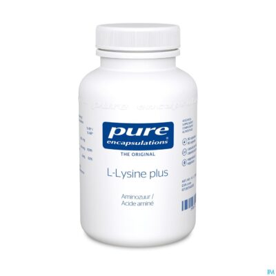 Pure encapsulations l-lysine plus aminoz. caps 90