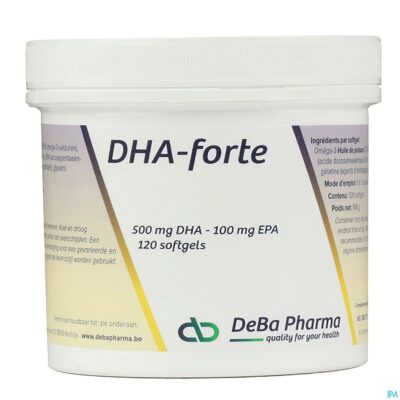Dha forte caps 120x500mg deba-3