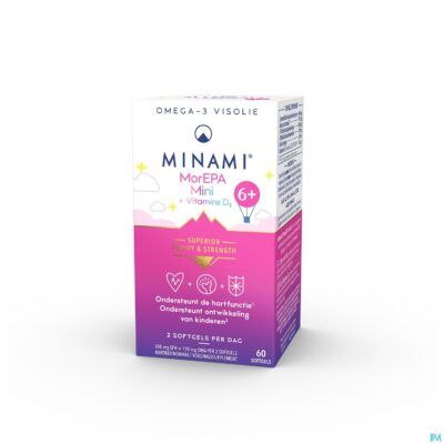 Minami morepa mini smart fats pot caps 60