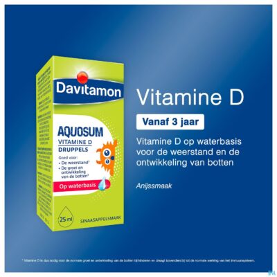 Davitamon vitamin d aquosum druppels 25ml-6