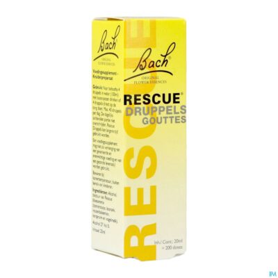 Bach rescue gutt 20ml