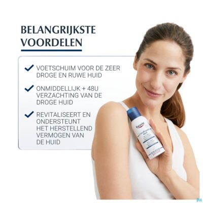 Eucerin urearepair plus voetschuim 10% urea 150ml