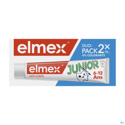 Elmex® junior tandpasta tube 2x75ml-2