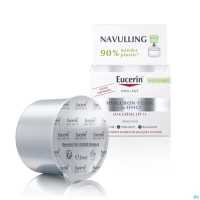 Eucerin hyaluron-fillerx3 dagcreme ip15 navul.50ml-2