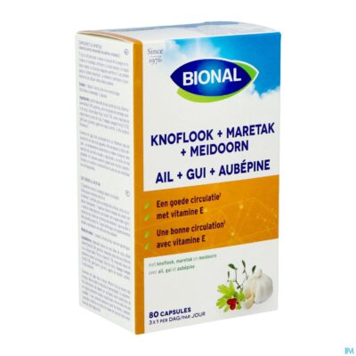 Bional look-maretak-meidoorn-vit e caps 80