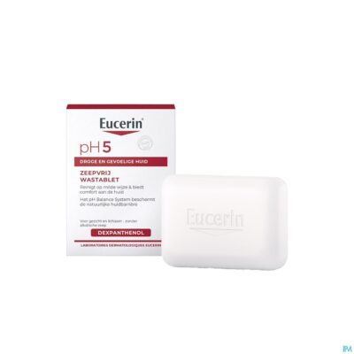 Eucerin ph5 wastablet z/zeep 100g