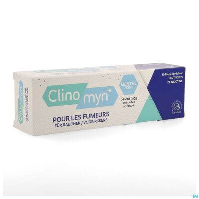 Clinomyn tandpasta a/vlek rokers 75ml