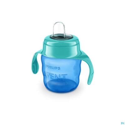 Philips avent lekvrije beker blauw 200ml