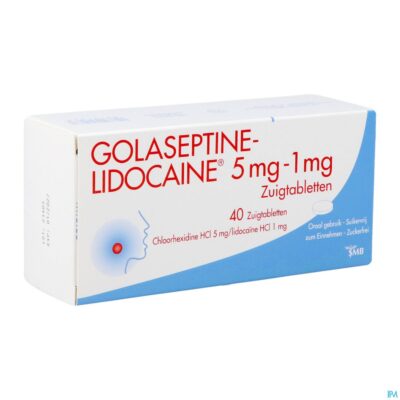 Golaseptine® lidocaïne zuigtabletten 40