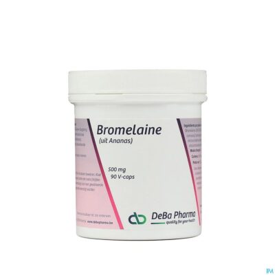 Bromelaine 500mg v-caps 90 deba