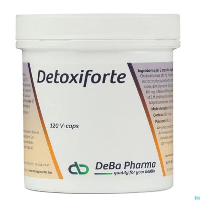 Detoxiforte v-caps 120 deba-2