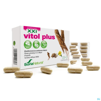 Soria 3-c vitol plus xxi caps 30
