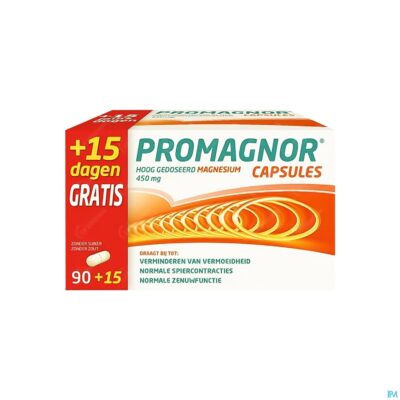 Promagnor promopack caps 90+15