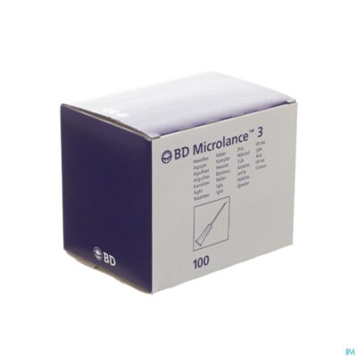 Bd microlance 3 nld 25g 5/8 rb 0,5x16mm oranje 100