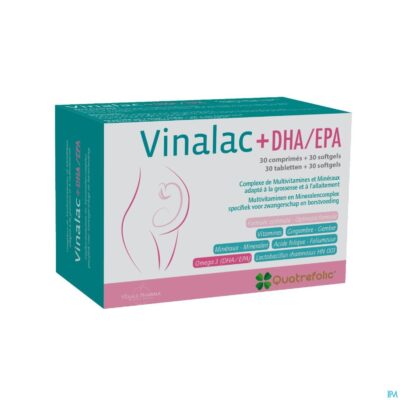 Vinalac dha/epa caps 30 + 30