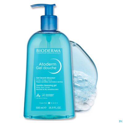 Bioderma atoderm douchegel pompfl 1l-3