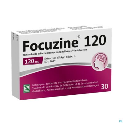 Focuzine® 120 mg 30 tabletten