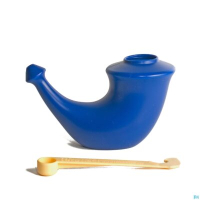 Rhino horn neusspoeler blauw-2